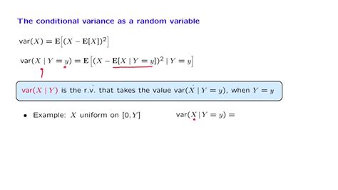 Conditional Variance .